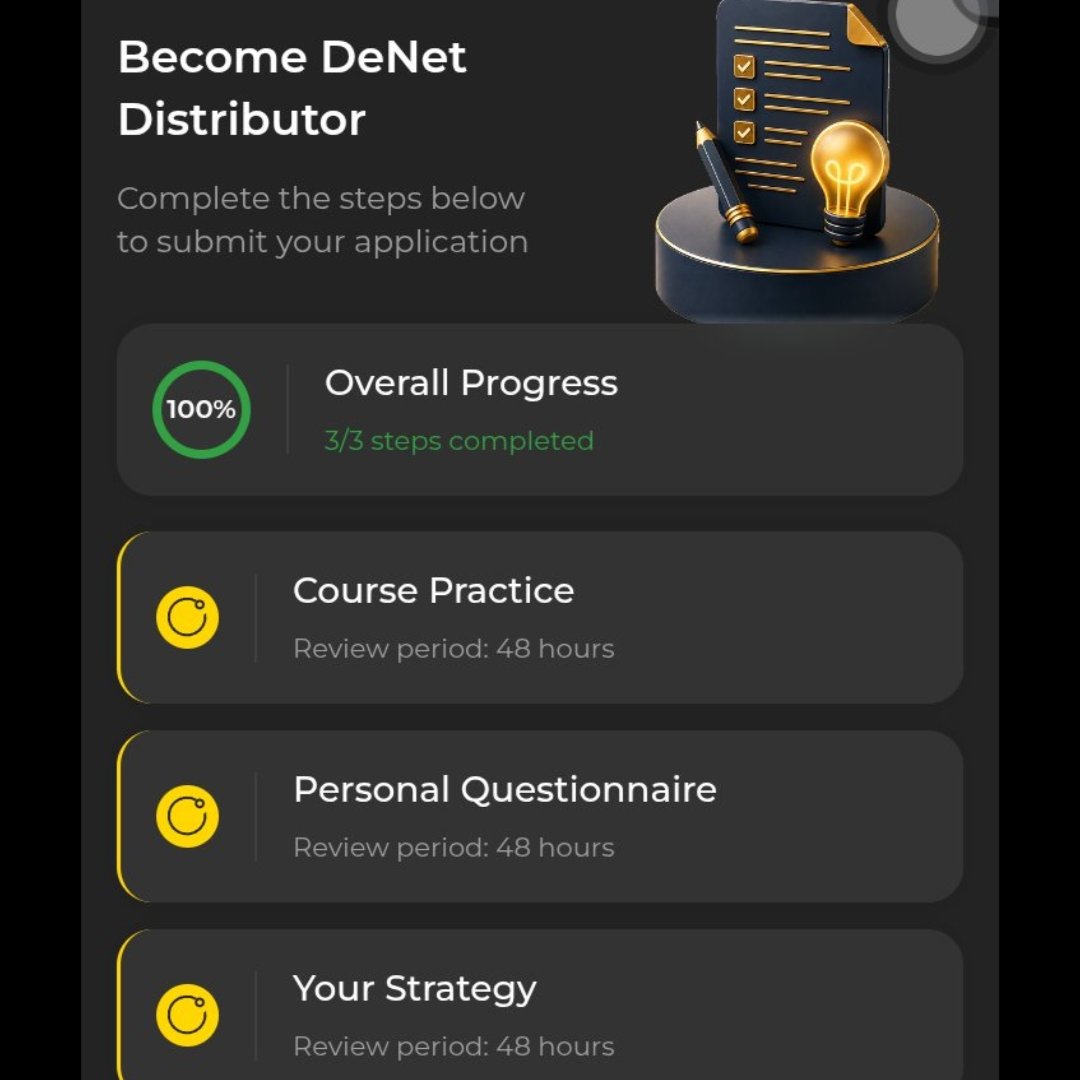 web3guidehub's tweet photo. Successfully Comepeleted Denet Distributor Role Quiz Answer 🎁 

If You Have Any Issue I will Assist you Guys,!

Join Our Telegram Community ‼️ 
https://t.co/XdrrDacQGd

#Denet #DenetQuiz #DenetTGE #DenetLesson #DenetAirdroo https://t.co/IMi3IJaq9s