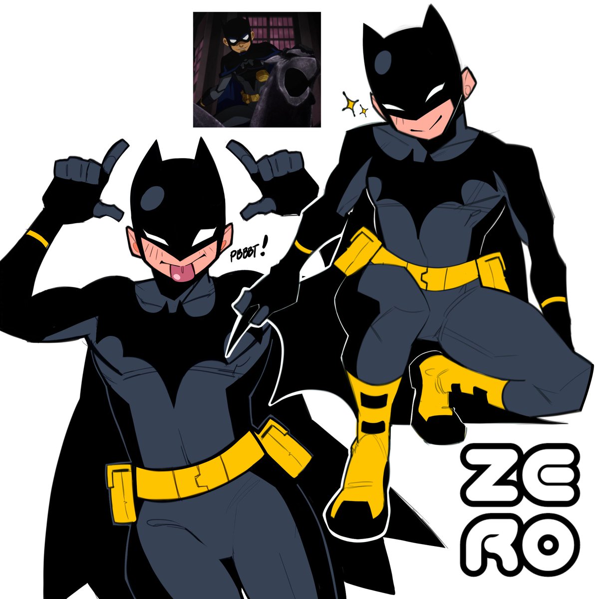 RobinSyndrome's tweet photo. Doodling straight bullshit lol. (I think he's cute)

#TimDrake #BatKid #DC https://t.co/1KeVqT6ITR
