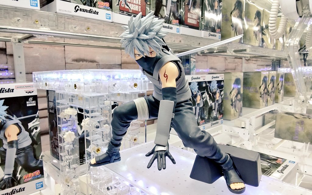 TFS_orientpark's tweet photo. 【プライズ】本日新入荷！ 『NARUTO-ナルト- 疾風伝 Grandista-HATAKE KAKASHI-Ⅱ』#プライズ  #クレーンゲーム  #ＵＦＯキャッチャー https://t.co/3DirzVX6zy