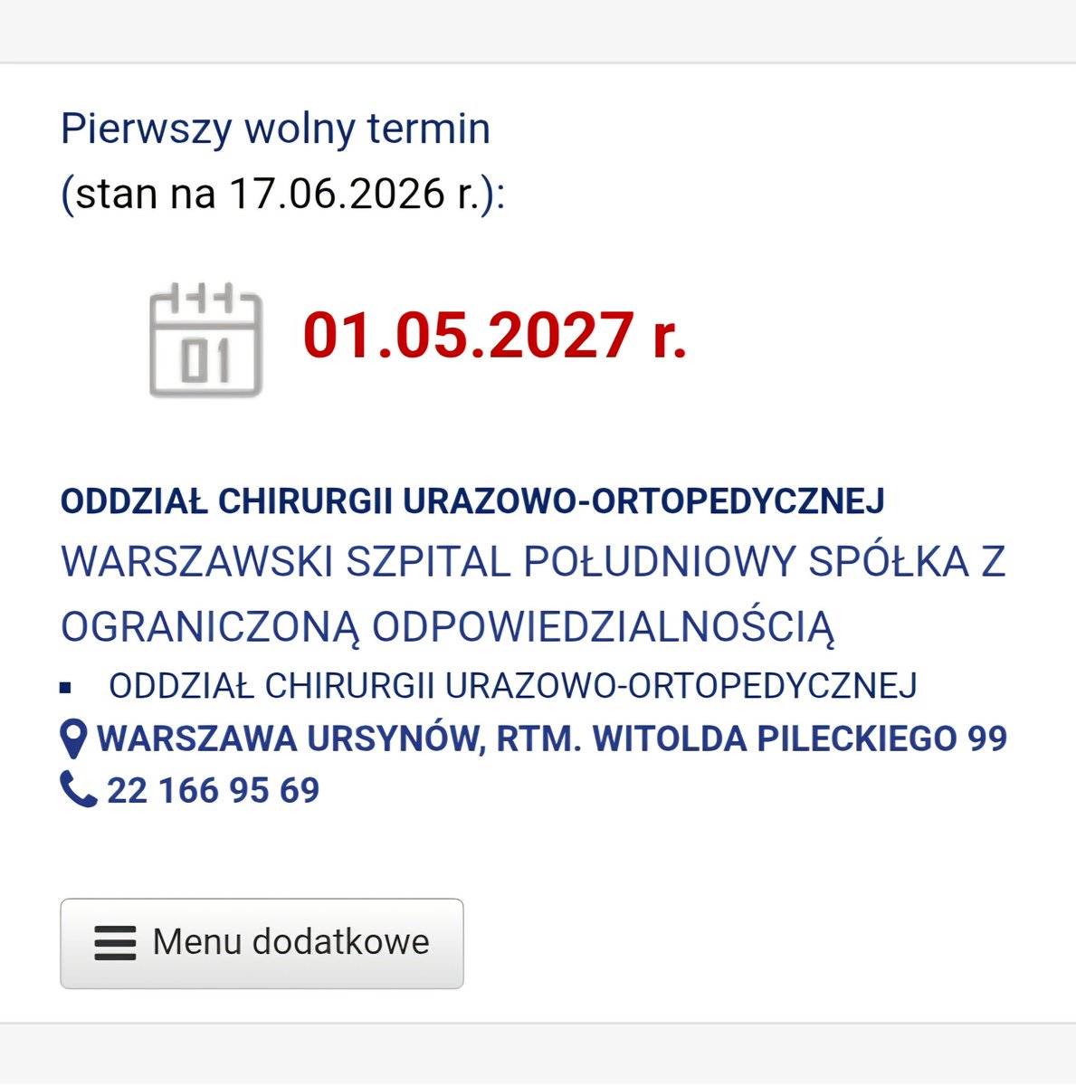 placzekgrzegorz's tweet photo. ❌ Kolega z Warszawy nie może już dłużej zwlekać z operacją. Zainwestowal 20 zł i zapisał się do KO, żeby przyspieszyć sprawę. Doktor Kacprzyk jest jednak od wczoraj w szpitalu niedostępny. Do kogo odsyłać, Panie premierze? Mówi, że jakby co - czeka w saloniku VIP. https://t.co/nOJy5h2DQ5