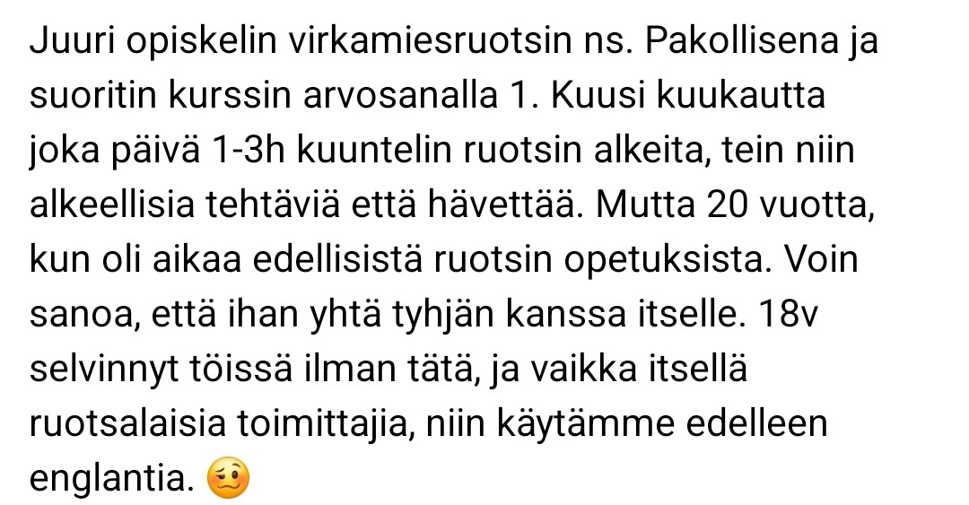 joutsenikko's tweet photo. @syysk15 @AlanneKari @MikaelNiku @leanvaltio @mikamerano Rehellinen palaute opiskelijalta ei kiinnosta: https://t.co/rL0ryqECU8