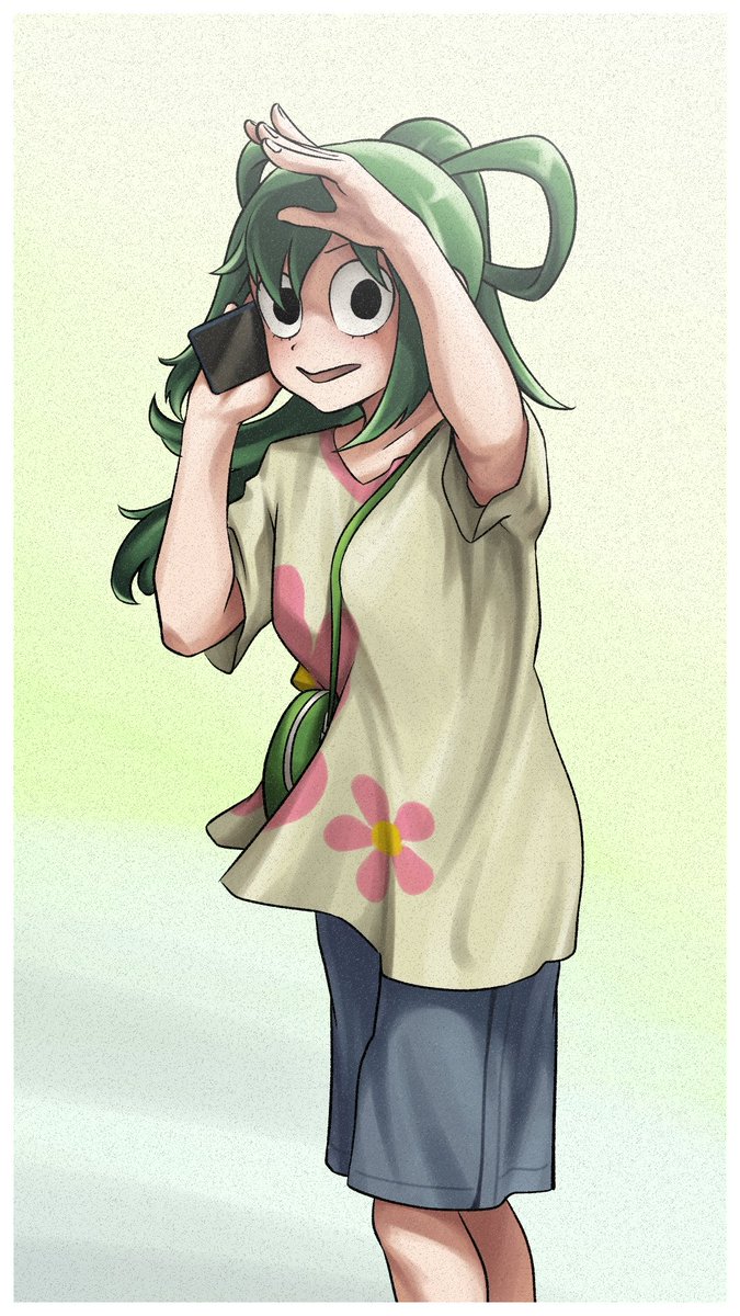 asseszian's tweet photo. la Tsuyu / no crea que hay más
(se veía mejor antes) #mha https://t.co/MxPAA0TngN