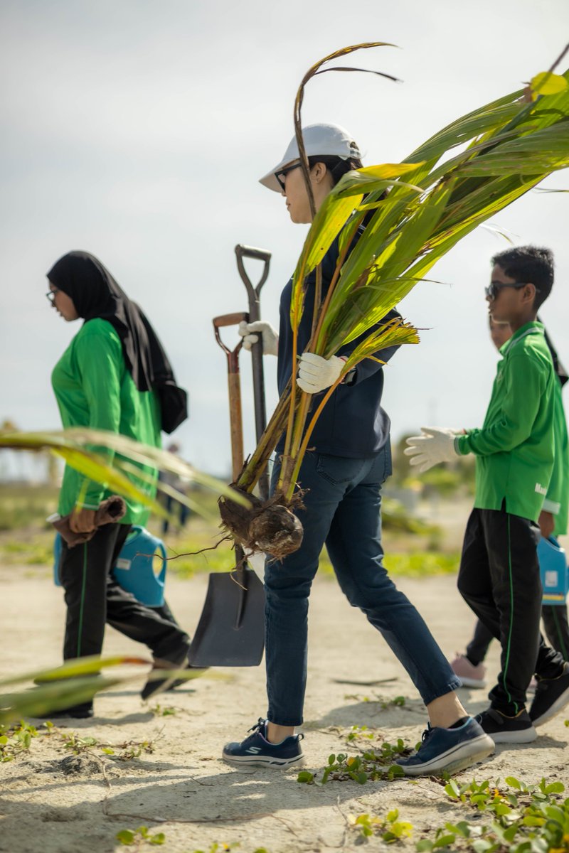 ARC_maldives's tweet photo. @SchoolMaafushi @sdmfarms With 2,000 trees planted along the shoreline, these collective efforts are helping inspire the next generation take an active role in protecting our environment. https://t.co/aqaFzKHMSv