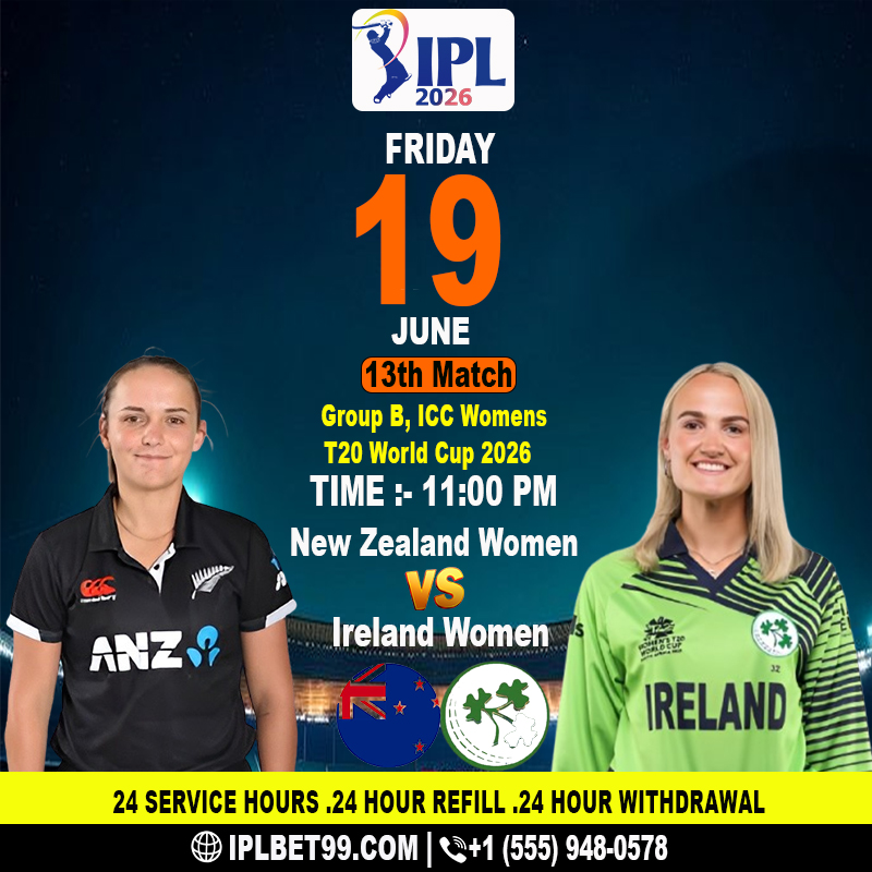 MatchIpl's tweet photo. Website :-  https://t.co/U51cPPvoq0
Contact No  - +15559480578

Online Cricket ID delivers New Zealand Women vs Ireland Women updates with live commentary squad news match highlights and ICC Women’s T-20 World Cup 2026

#OnlineCricketID #WomensCricket #T20Cricket #MatchUpdates https://t.co/iv9I0q81WT