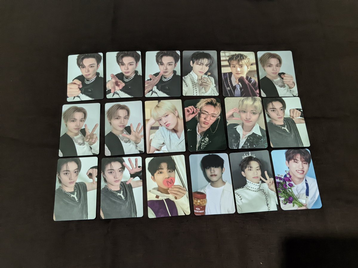 csatties's tweet photo. WTS AAB PC TREASURE 
❗Not For Sensitive Buyer❗

take all 400.000 (kecuali yang tanda merah)
❌ exc adm oren &amp; pack ❌
📍Dom Kab Bogor

t. wts photocard hyunsuk jihoon yoshi junkyu jaehyuk asahi doyoung haruto jeongwoo junghwan https://t.co/r0hCDnBe0i