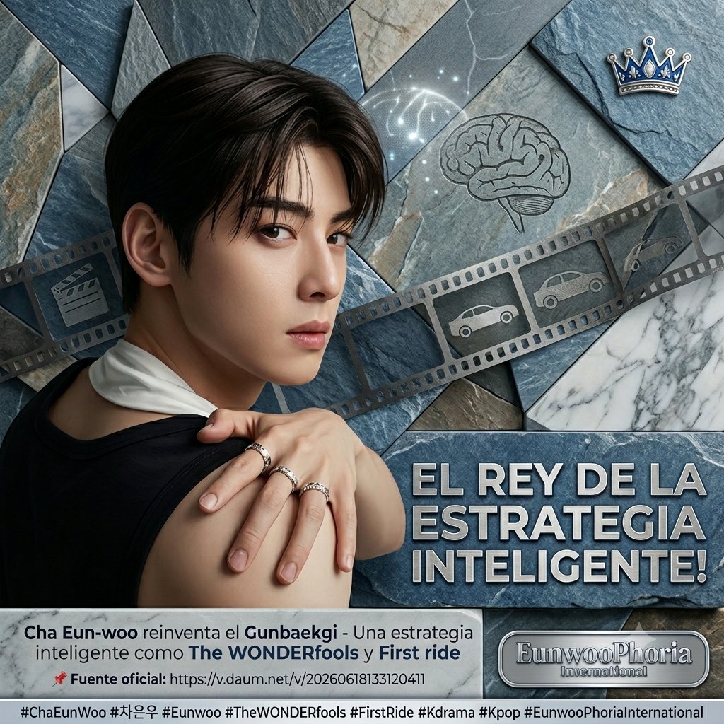 Eunwoophoria7's tweet photo. 𝗘𝘂𝗻𝗪𝗼𝗼 𝗘𝗹 𝗥𝗲𝘆 𝗱𝗲 𝗹𝗮 𝗲𝘀𝘁𝗿𝗮𝘁𝗲𝗴𝗶𝗮 𝗜𝗻𝘁𝗲𝗹𝗶𝗴𝗲𝗻𝘁𝗲! 👑🎬
El artículo de Sports Seoul y Daum destaca cómo estrellas de la talla de Cha Eun-woo están cambiando por completo las reglas del juego respecto al servicio militar. 🇰🇷💥

¡Adiós a las pausas largas! 🚫⏳ El análisis resalta que Eunwoo es el rostro principal de la estrategia para minimizar el Gunbaekgi (el vacío temporal por el alistamiento). Con una planificación impecable, dejó grabados proyectos clave como la película 𝗙𝗶𝗿𝘀𝘁 𝗥𝗶𝗱𝗱  y la serie 𝗧𝗵𝗲 𝗪𝗢𝗡𝗗𝗘𝗥𝗳𝗼𝗼𝗹𝘀 para que se estrenen gradualmente. ¡Así, su presencia en las pantallas y la conexión con su fandom nunca se detienen! 🔄❤️

¡Una mente brillante que cuida cada detalle por y para sus fans! 🌟 ¿Qué opinan de esta increíble estrategia de nuestro Eunwoo? 👇💬

📌 Fuente oficial: https://t.co/L4JUMFm1RU

@CHAEUNWOO_offcl
#ChaEunWoo #차은우 #Eunwoo #TheWONDERfools #FirstRide #Kdrama #Kpop #EunwooPhoriaInternational