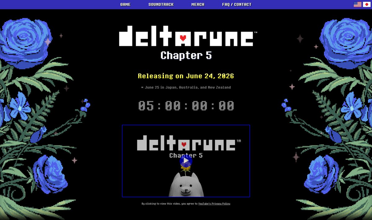 DELTARUNE TODAY tweet media
