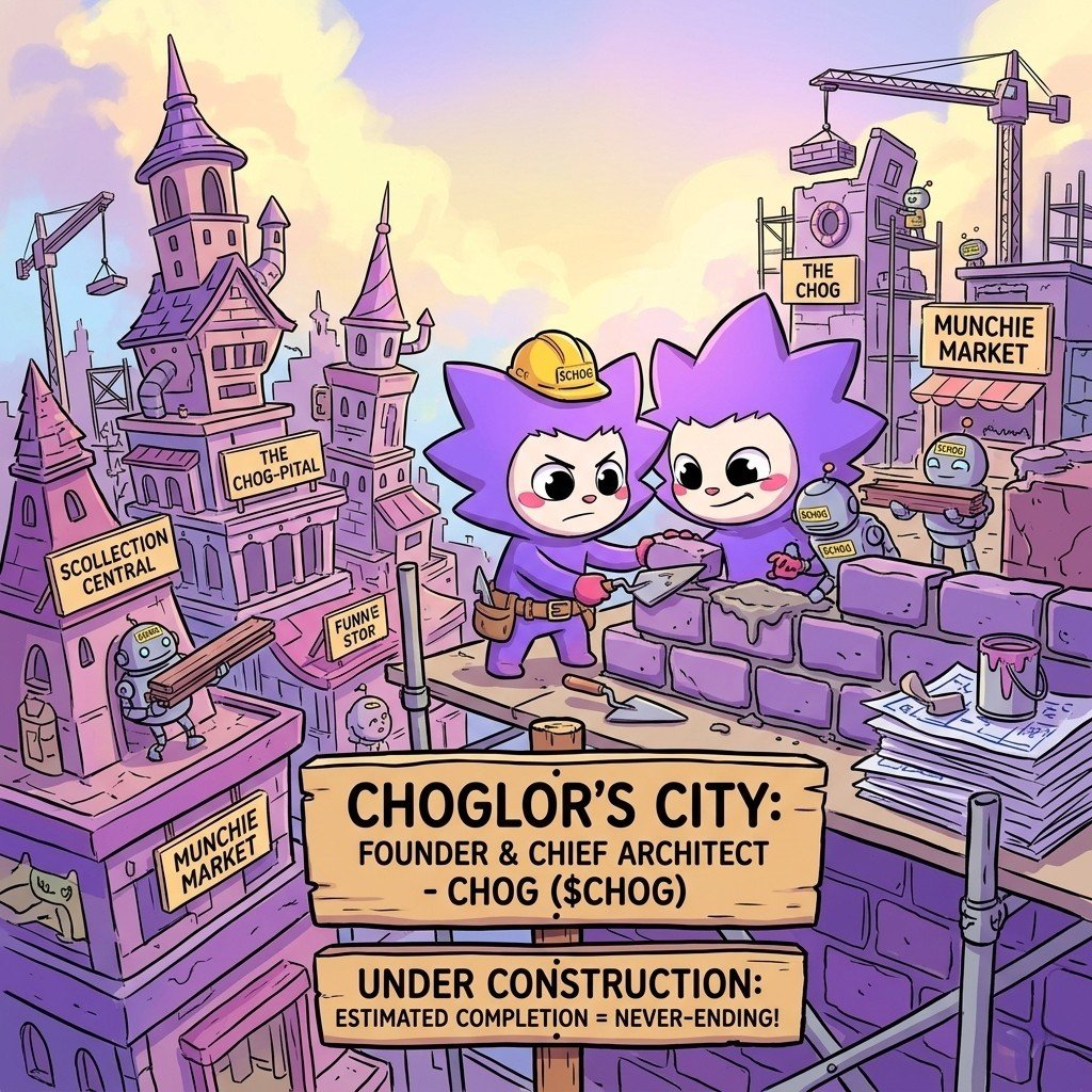 TheChogStrategy's tweet photo. just build on chog and earn rewards ? That's the glitch https://t.co/57yT4b2J6c