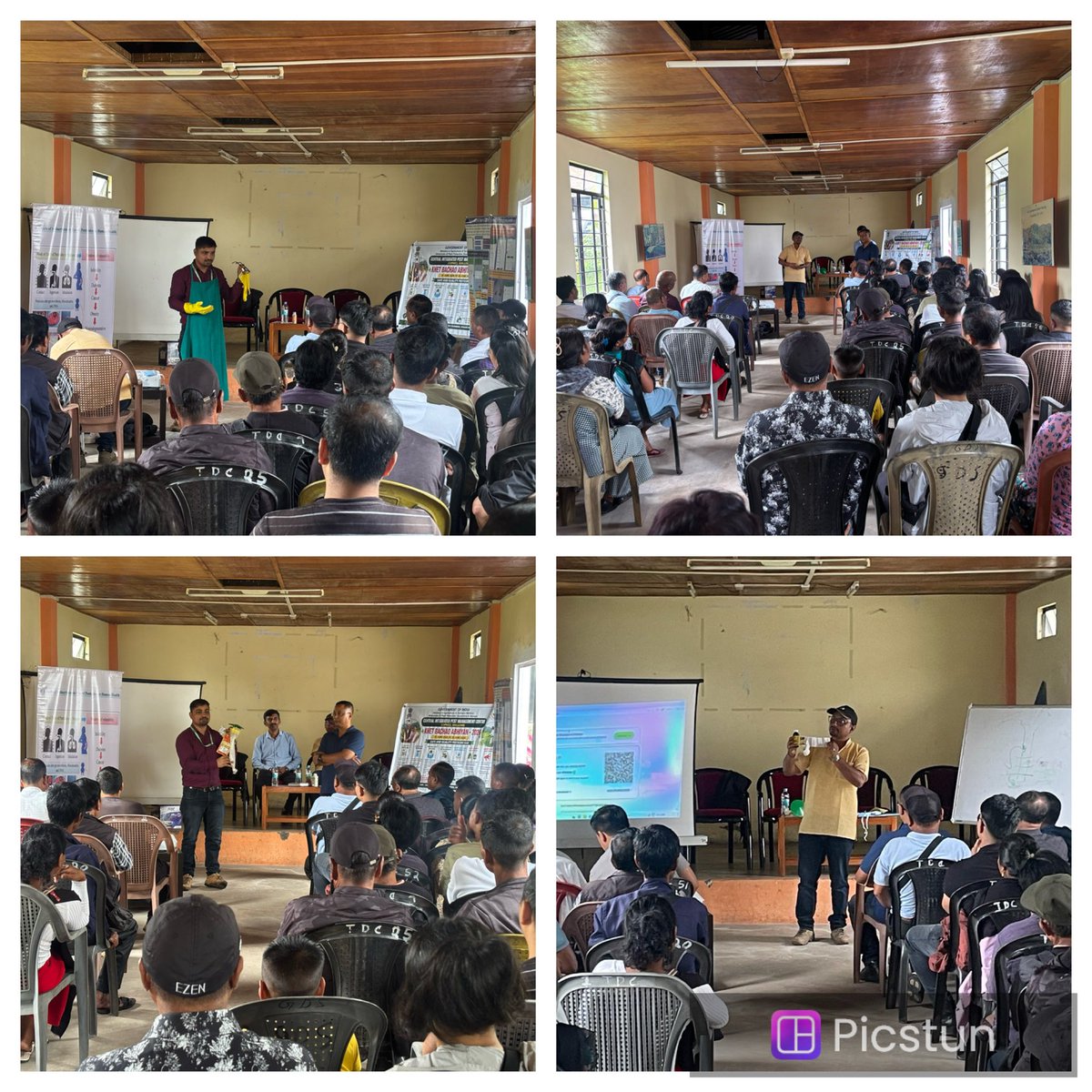CIPMCMEG's tweet photo. 17 June 2026 | CIPMC Shillong conducted a training programme for tea growers at Tea Development Centre, Umsning, Ri-Bhoi District, under #KhetBachaoAbhiyan2026. The session focused on safe and judicious pesticide use and Pest &amp; Disease management in tea, followed by a field visit https://t.co/qQIXRxHIgl