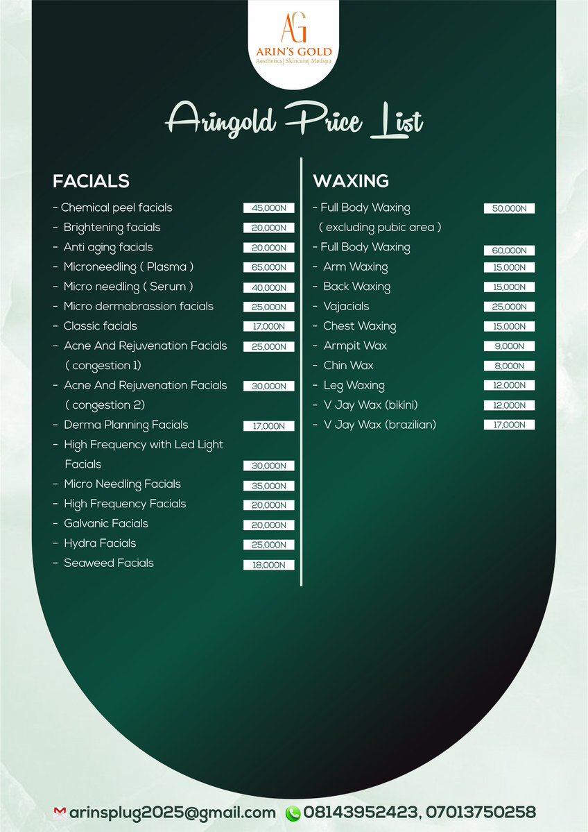 SisiArinGold's tweet photo. We run the baddest spa and medspa services in Ogba Lagos 

We accept HMO and offer HOME SERVICES ✨✨

📞 or WhatsApp 08143952423 or https://t.co/n6eNMl08gE to book an appointment with us today 

Please kindly RT , refer and patronize 🙏🏼 https://t.co/ageBsgvoTX