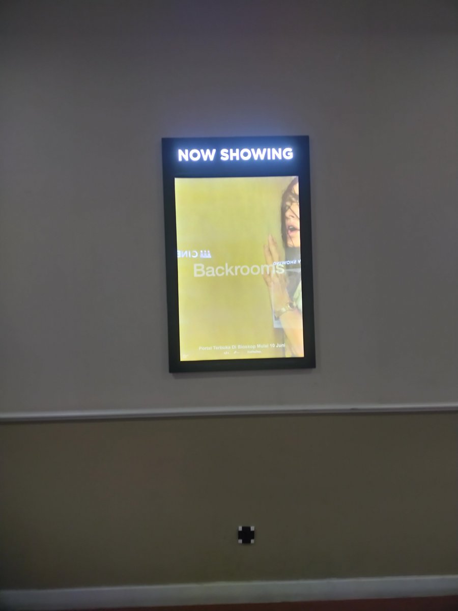 cinewphiles's tweet photo. i recently watched Backrooms in an (almost) abandon mall &amp; the only thing that kept this mall alive is their cinema theater &amp; supermarket 😭 https://t.co/YES0EBwDo3