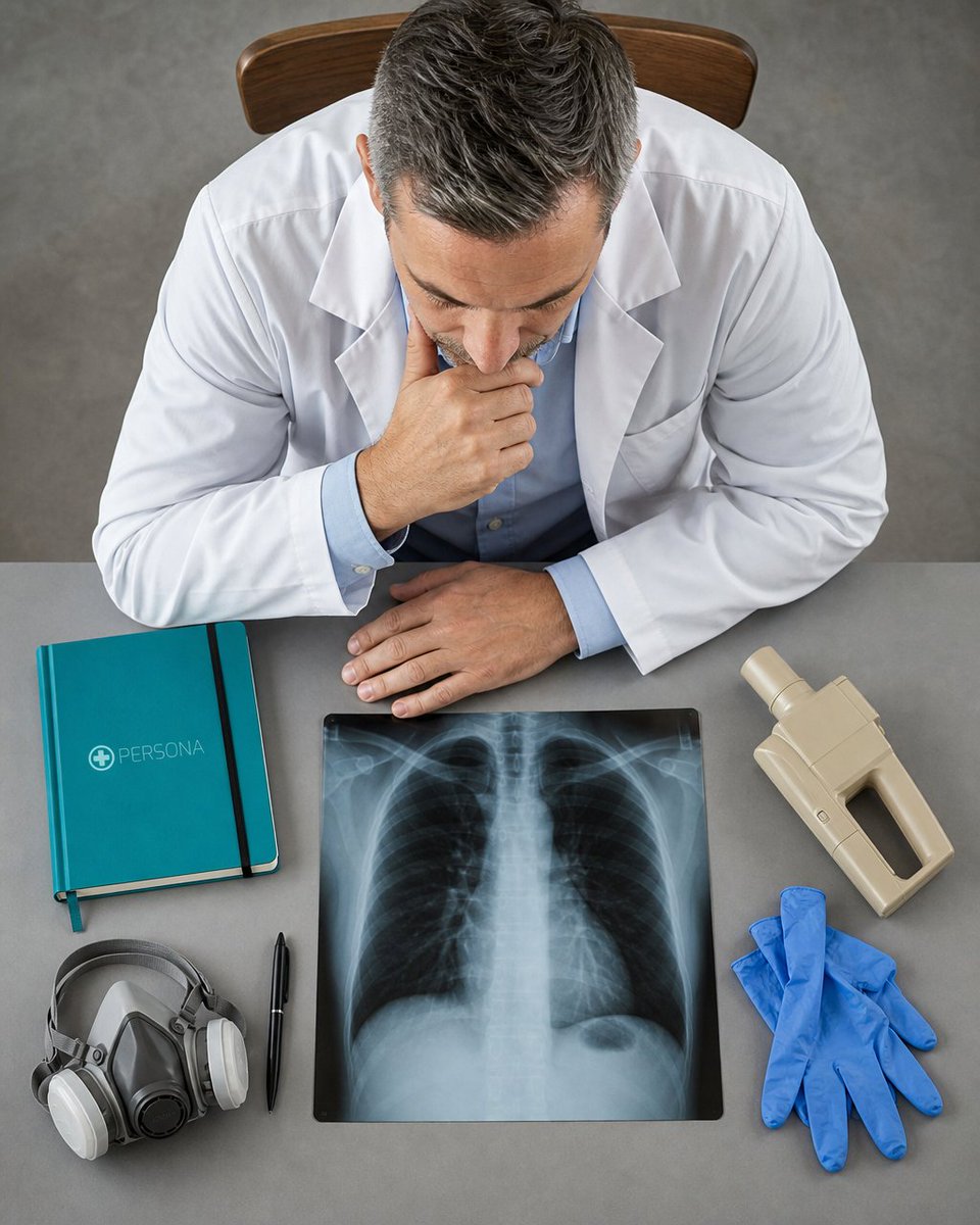 PersonaHealth's tweet photo. A clear silica screening this year doesn't guarantee a clear one next year. Annual monitoring saves lives 📋

#SilicaHealth #OccupationalHealth #WorkplaceSafety #HealthSurveillance #PersonaHealth https://t.co/eUVRD0Td6Y