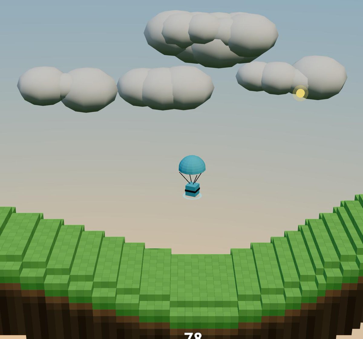 gunvox's tweet photo. The good stuff doesn't just pop into existence anymore — it drops in. 🪂

Power-ups now parachute onto the battlefield mid-match. Shield, double damage, repair, full fuel — you watch the crate float down under its chute and the whole field tenses up: whoever owns that landing zone owns the round. See a 2x DMG drifting toward the enemy's side? Out-aim them to it, or lose it.

It's a small thing. It's also the kind of small thing that makes you grin and queue another match. That's the point — every round should feel alive, not just functional.

Watch the skies. Read the wind. Take the pot. $GUNVOX

https://t.co/W15kBvHNo6