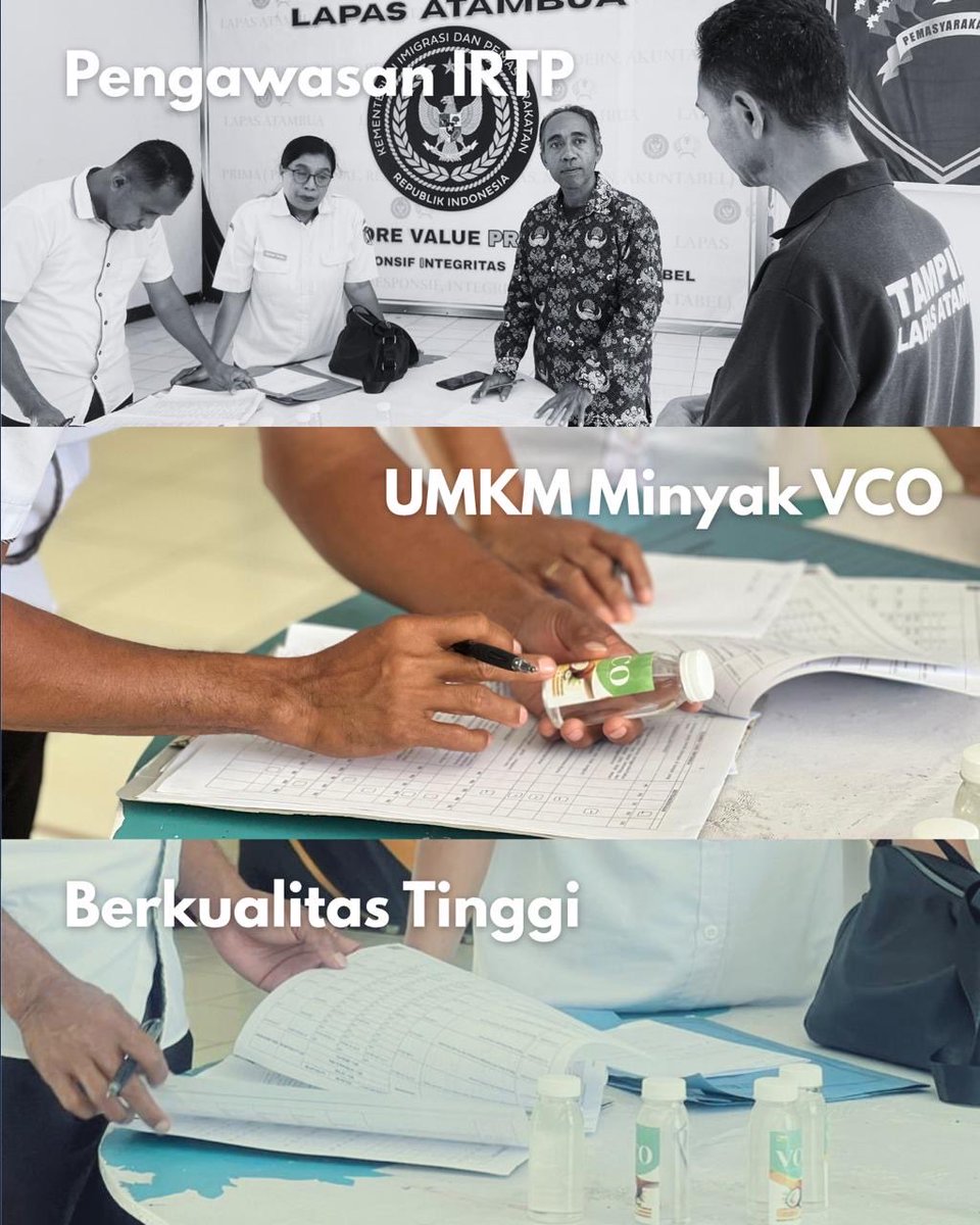 PolsuspasAtamb1's tweet photo. Jamin kualitas mutu, Lapas Atambua Fasilitasi Pengawasan IRTP Oleh pemerintah kabupaten Belu https://t.co/vQCxqJ99gx