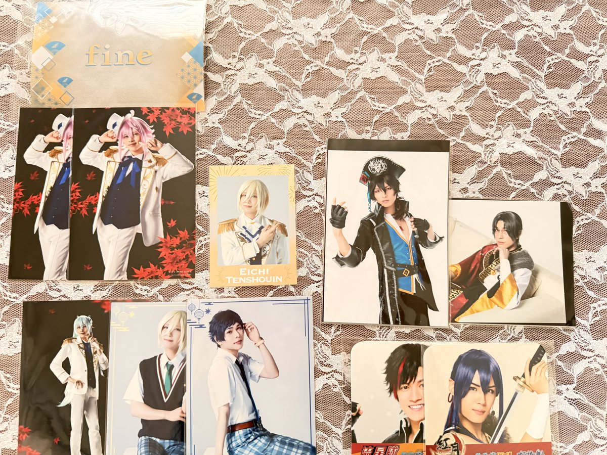 fulv6's tweet photo. @1
【譲渡交換】あんステ　OFF
ランダムブロマイド　チェキ　特典

譲》fine 英智、渉、弓弦、桃李
ペンラシート、過去弾

求》300(過去200)+送料＞紅月(颯馬、敬人)
2026ライブランダム、画像2異種過去弾

求むは現キャストのみです
ライブ神戸8/16昼手渡し可 https://t.co/qIpGJdd9nb