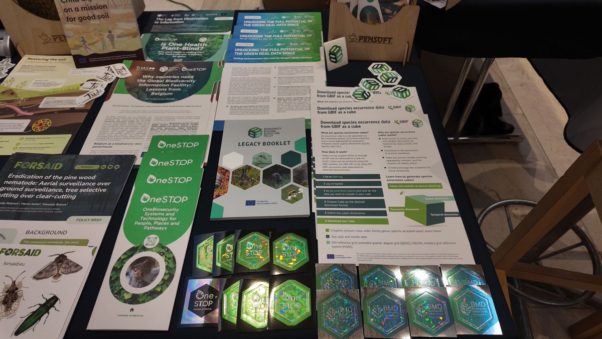BCubedProject's tweet photo. Greetings from the World Biodiversity Forum (#WBF2026) 👋🇨🇭

You can discover our B-Cubed policy briefs and meet our colleagues at our booth just in front of the Plenary hall 📝

Read the briefs here: https://t.co/09dQWOGLiT https://t.co/5G3UjYaNr2
