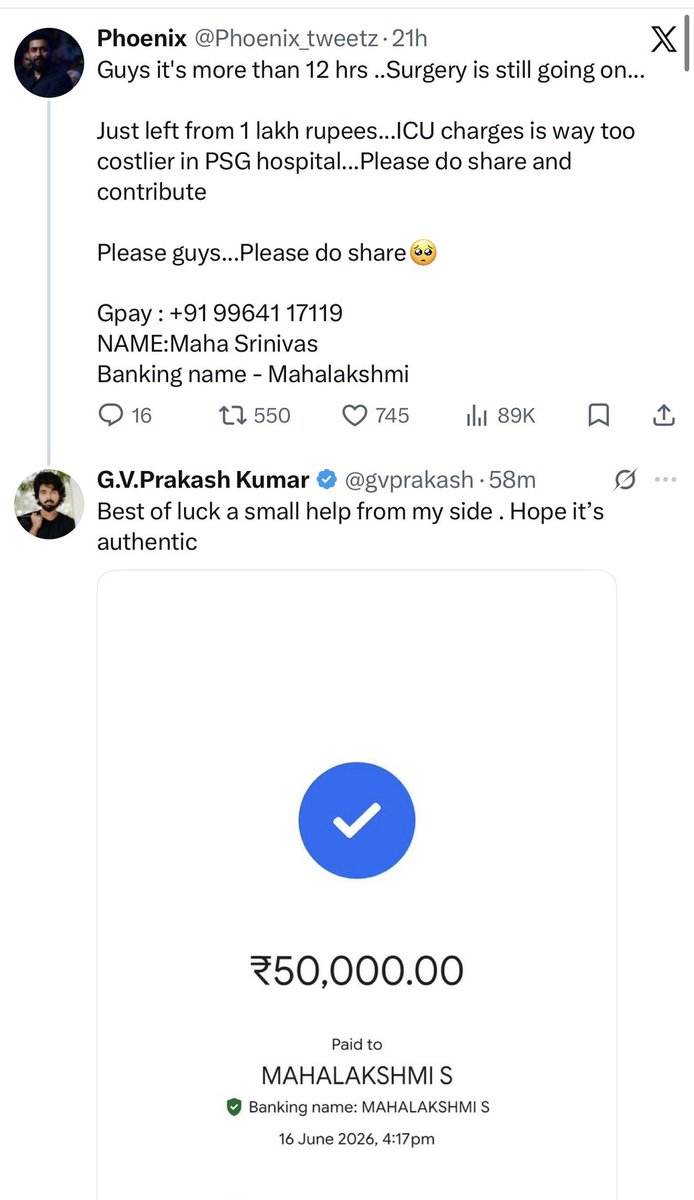 letsknowcinemaa's tweet photo. #GVPrakash ❤️ https://t.co/tThP3c9Uut