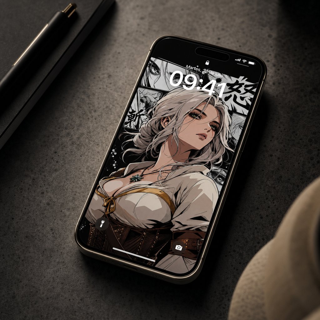 Design4p0's tweet photo. Ciri, la valiente princesa de Cintra y portadora del poder de la Vieja Sangre - The Witcher - Wallpaper Fanart 
#AIイラスト 
Apoya dejando tu ❤ y 🔁 https://t.co/Q3EQIRePOH