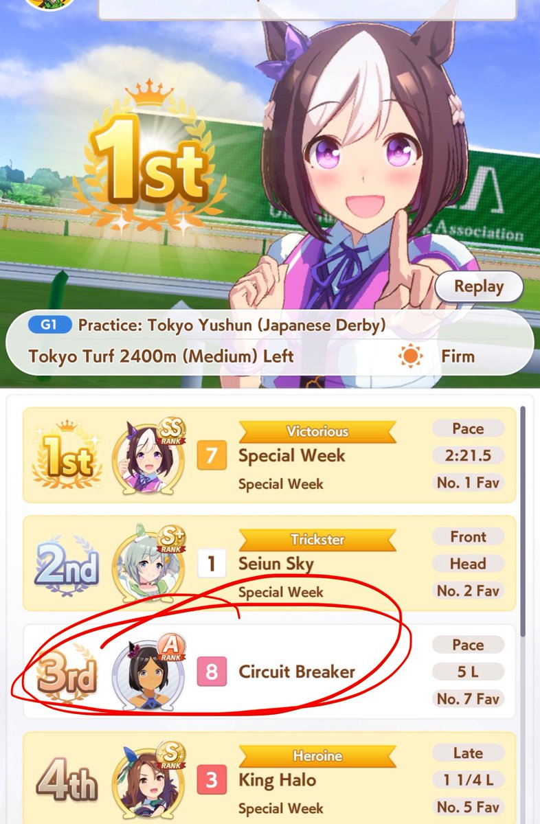 spe_chan_'s tweet photo. I tried recreating the Japanese Derby race between me, Sei and King. Honestly I’m surprised Sei cou-

Wait, WHO are YOU?? https://t.co/TlkVvVapAV