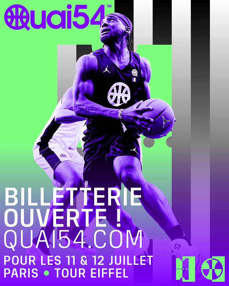 quai54wsc's tweet photo. La famille, c'est le moment! ⏰
🎟️ La billetterie du Quai 54 est officiellement ouverte sur https://t.co/056dtxVlHF
📍 Tour Eiffel, Paris 🇫🇷

Le plus grand week-end de streetball, de musique et de culture au monde vous attend... Réservez vos places dès maintenant! 💜💚 https://t.co/dHU5SpJllq