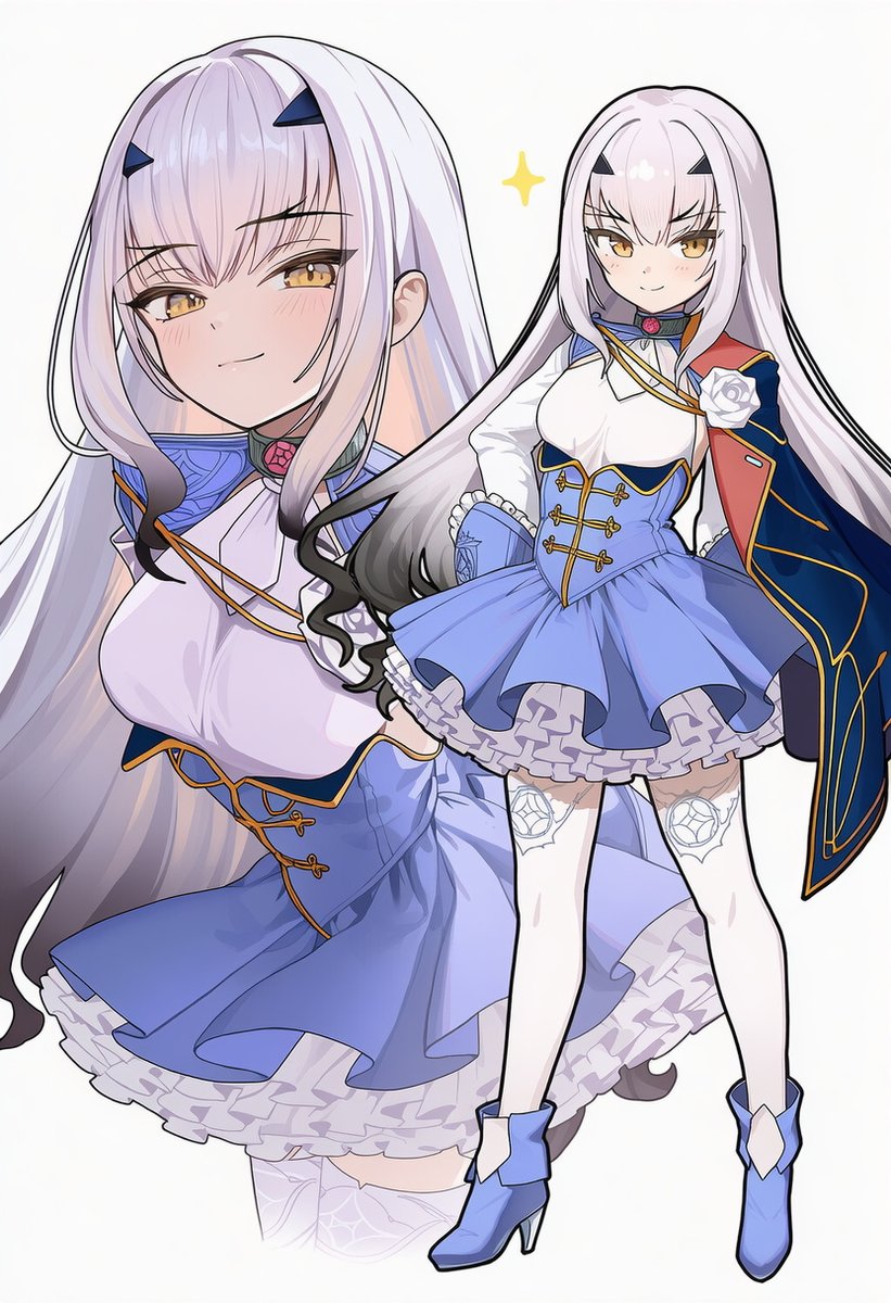 TakoTama02's tweet photo. メリュジーヌ                                                                                                                                                                                                                                                                                    SFW original anime-style art.