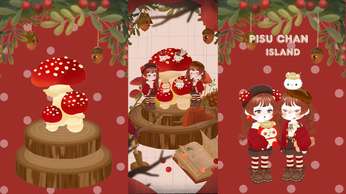 mizutama__ooo's tweet photo. ぴすちゃん(@pisu__game )の
ｱｲﾗﾝﾄﾞへ遊びに行きました ꔛ 🍄🌳🍃

#ﾘｳﾞﾘｰｺｰﾃﾞ
#ﾘｳﾞﾘｰｱｲﾗﾝﾄﾞ
#みずたまさんぽ https://t.co/M5g2QJS9F2