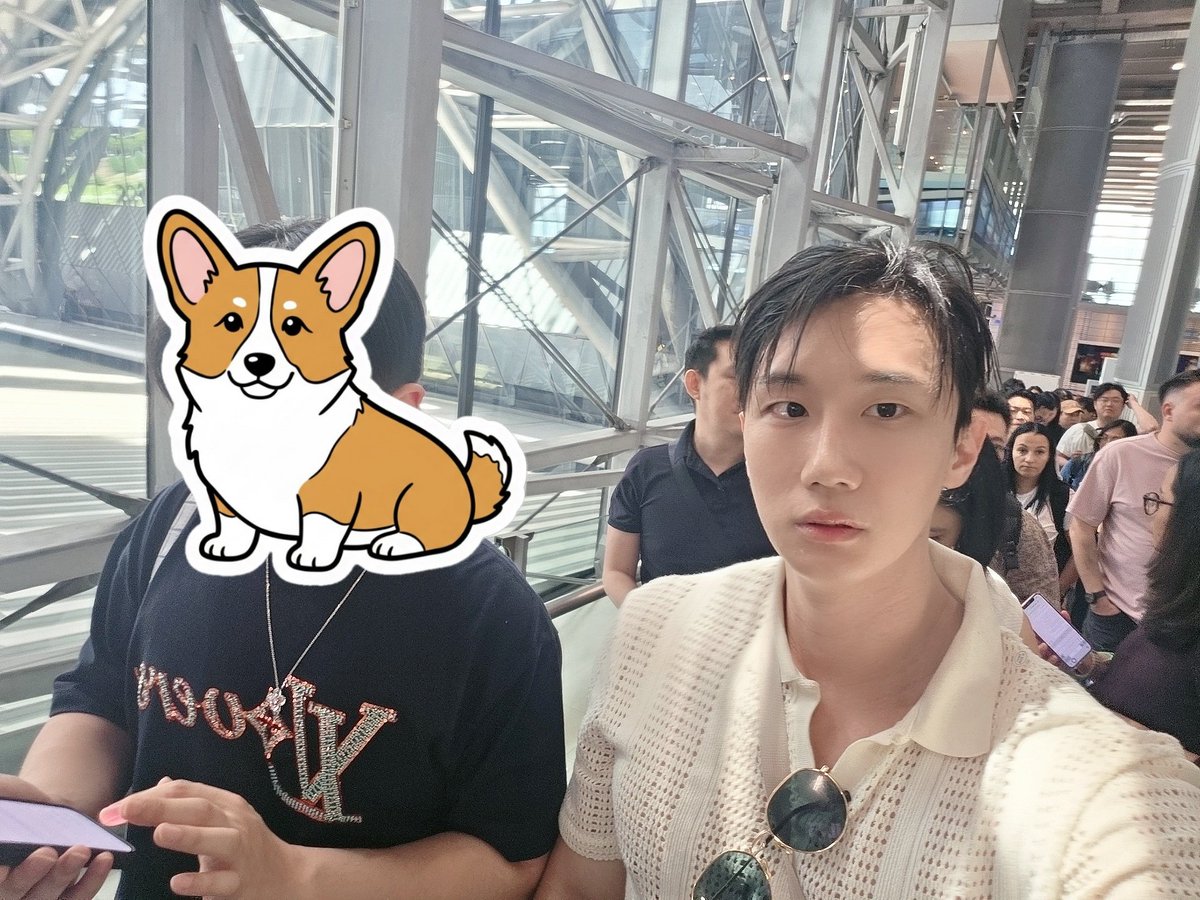 Corgi_117's tweet photo. 도착! https://t.co/HhzbynnjUh
