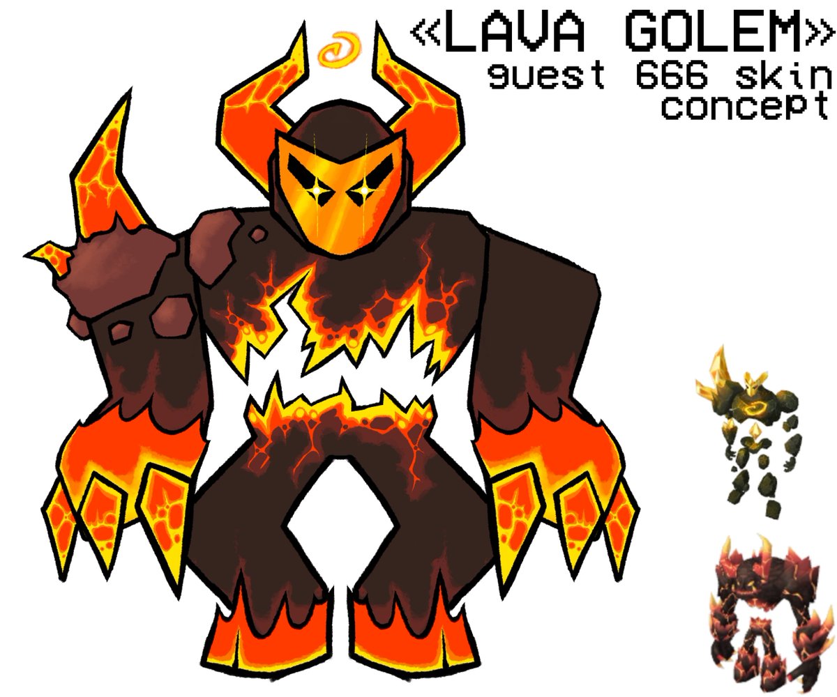 thedoritoss's tweet photo. @rblxforsaken ud'zal stalker and lava golem guest 666 :p https://t.co/ViMvdAZzI6