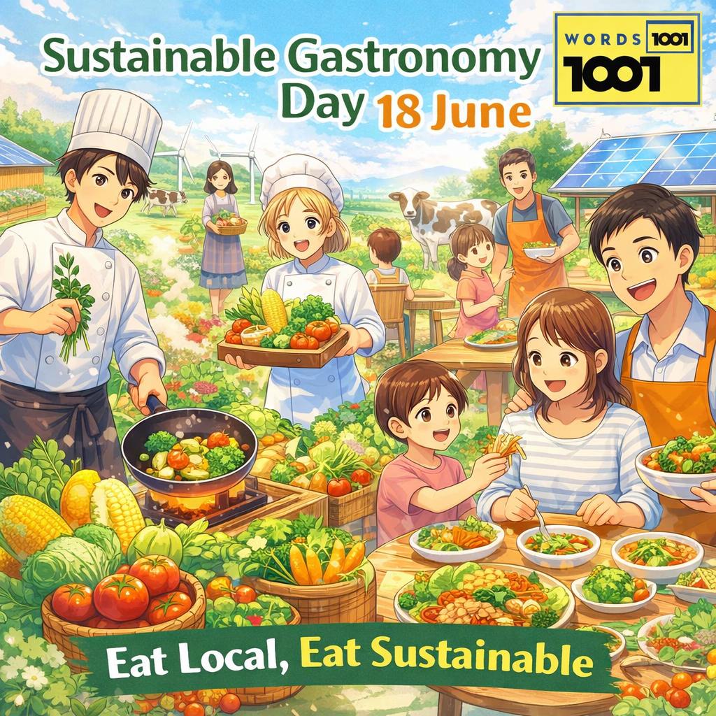 IndiaSpelling's tweet photo. Good food can change the world 🍽️ #SustainableGastronomyDay celebrates local, seasonal & eco‑friendly choices that protect culture & the planet. What’s on your plate today that supports sustainability? #UNDays https://t.co/kD9q6lDB2V