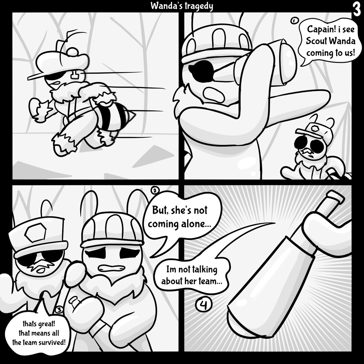 Mr_Danny_Boy's tweet photo. Bug Fables Fan comic about my OCs https://t.co/OovCGb4vqg