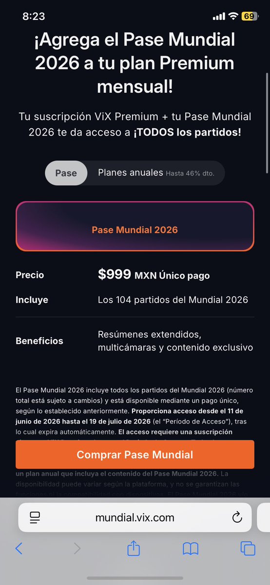 AFPyP2's tweet photo. @VIX Anunciaron 104 partidos con la suscripción… no están transmitiendo Uzbekistán-Colombia. Primero nos pusieron un programa espeluznante y después quitaron la programación. Eso es publicidad engañosa, pagamos por esto y el tiempo perdido sin tener el partido nadie nos lo regresa. https://t.co/HDjAXIu8eZ