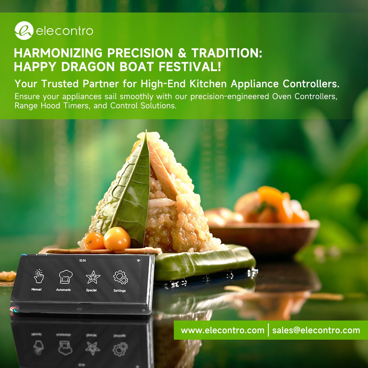 elecontro2's tweet photo. 🐲 Happy Dragon Boat Festival from Elecontro®! 🚣‍♂️

Just like a synchronized dragon boat team, our premium oven controllers &amp; range hood timers ensure your appliances run in perfect harmony.

⚙️ High-precision B2B controls.
📩 DM for catalog! 
Email: sales@elecontro.com https://t.co/qBa8akkqLJ