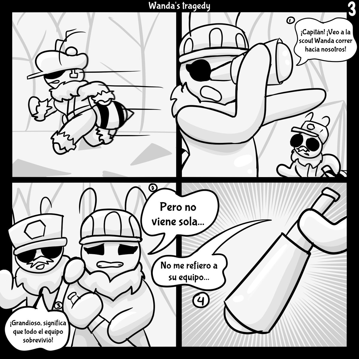 Mr_Danny_Boy's tweet photo. Bug Fables Fan comic about my OCs https://t.co/OovCGb4vqg