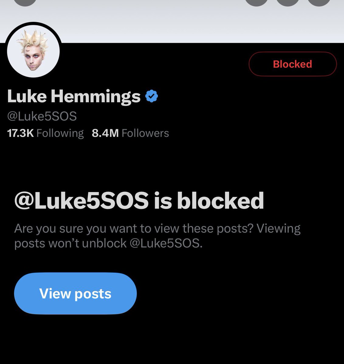 alwaysminimal's tweet photo. secret song was babylon so I blocked all of 5SOS https://t.co/x4tB4PfEIR