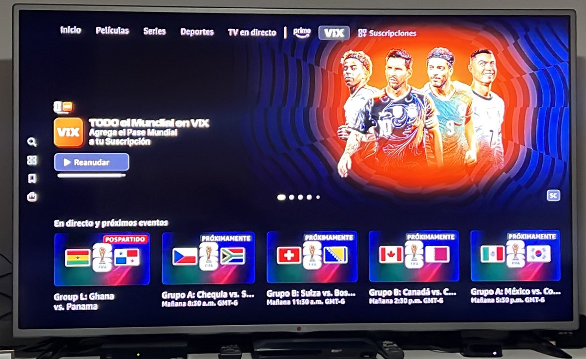 EnriqueEnVivo's tweet photo. Nadie encuentra el Uzbekistán vs Colombia en @VIX.

Ya proponen demanda colectiva contra la plataforma de @TUPrensa.

Nomás nada. https://t.co/toSGc6I5n9