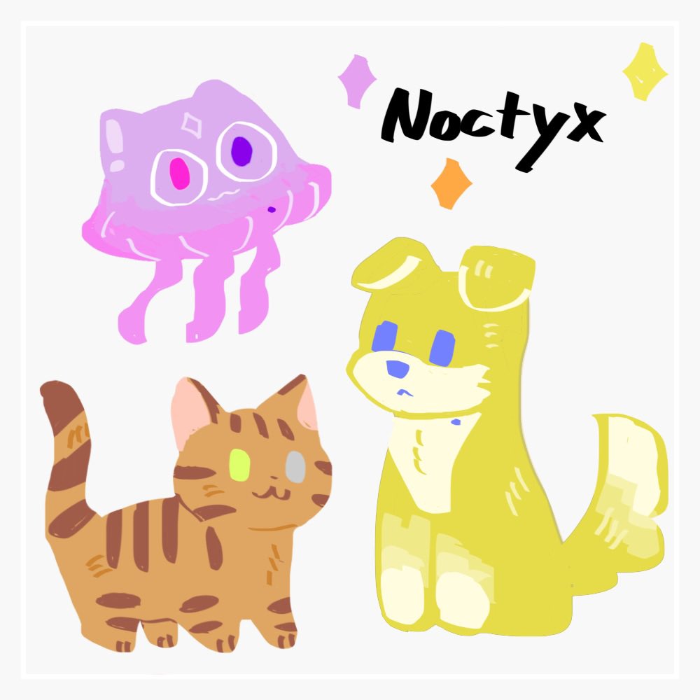 miaowpudding19's tweet photo. 🪼🐱🐶 https://t.co/R0tf09XQ2q