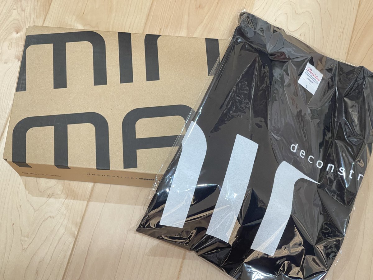 quiz_cat's tweet photo. SONIC WARE #deconstructMINIMAL のTシャツ付き届いた!
諸用が終わったら触り倒そうと思うよ https://t.co/ZtMuvVQnz6