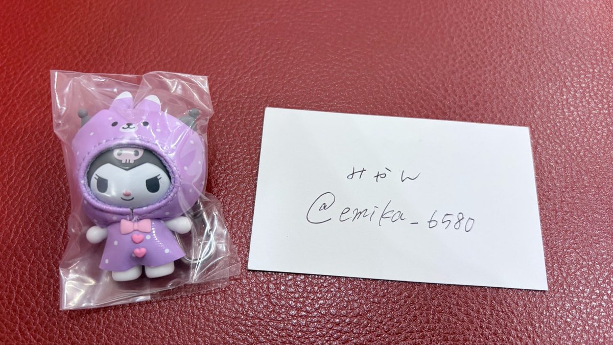 emika_6580's tweet photo. 【交換、譲渡】ちびっとも サンリオ Sanrio サンリオキャラクター レインコート

【譲】クロミ
【求】けろけろけろっぴor定価(+送料)

大阪、天王寺手渡し>郵送

検索からでもお気軽にお声掛けください。 https://t.co/TgpvQePeGw