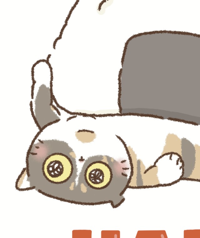 _meltcat's tweet photo. 今夜投稿するゾ🌙✊🏻WIP✊🏻
#wip #猫 #ゆるいイラスト https://t.co/bEx8tVv9WJ