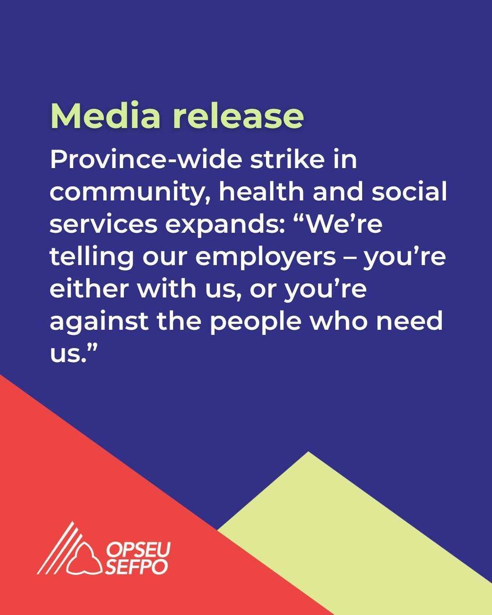 OPSEU560's tweet photo. Nearly four thousand OPSEU/SEFPO members, in 23 bargaining units in community and social services, are on strike or locked out. 

Local 560 stands in solidarity with all the Locals from community and social services. 

Read more here: https://t.co/QQ9OT8oiWs https://t.co/sIL4qns5KS