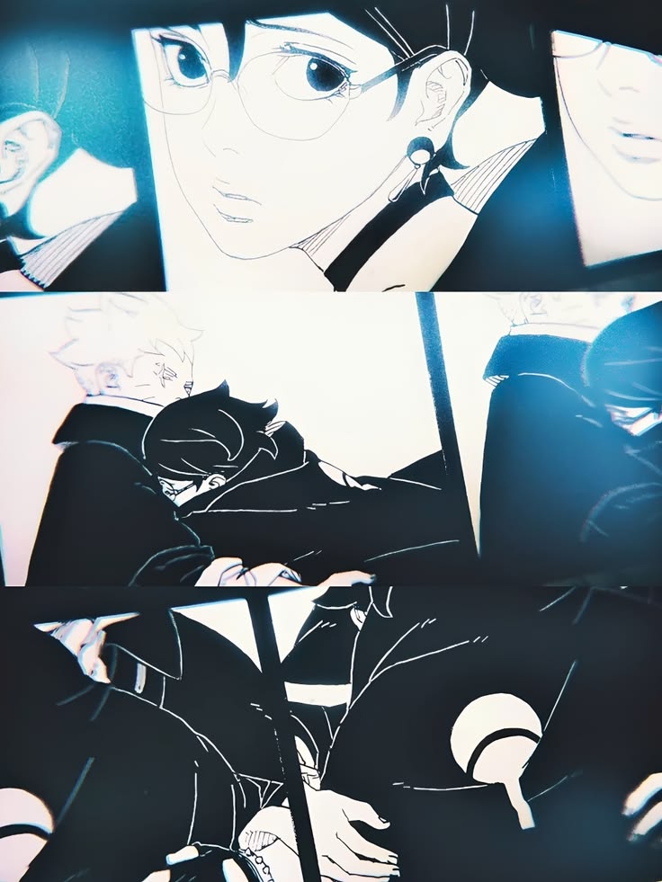 Arayararaa's tweet photo. As a fan of Naruto's female characters, I appreciate how Ikemoto-sensei writes Boruto and Sarada. They're equals. They see each other. That's far more refreshing than another love triangle or one-sided romance like in Naruto story before. https://t.co/dGR7fc3ZiS