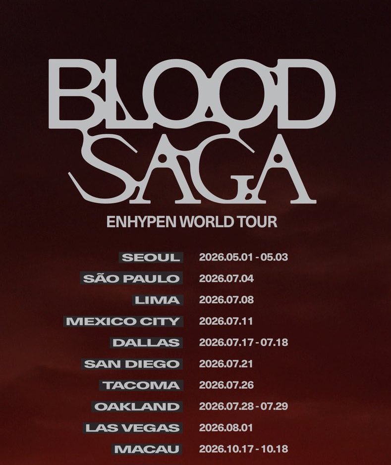hsngpilled's tweet photo. ENHYPEN CONFIRMED COMEBACK IN AUGUST!

7 months after the sin: vanish, i’m assuming they’ll be wrapping up this month seeing how they’re touring practically the entire month of july.

might be a mid to end of august comeback date. https://t.co/TgZGrF1ObD
