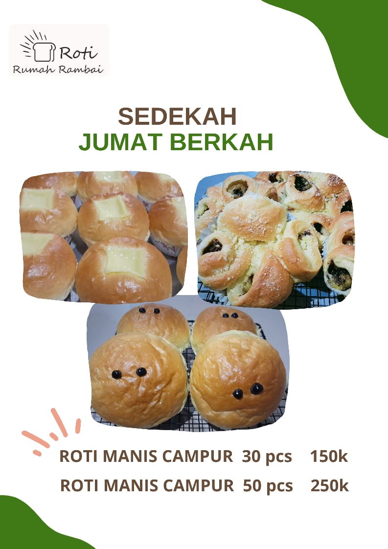 ArgentianaA's tweet photo. Bismillah...
Paket Roti untuk Jumat berkah besok 🙏
Yang mau ikutan bisa langsung dm aku aja yah. Terimakasih https://t.co/KUz0MnCEeT