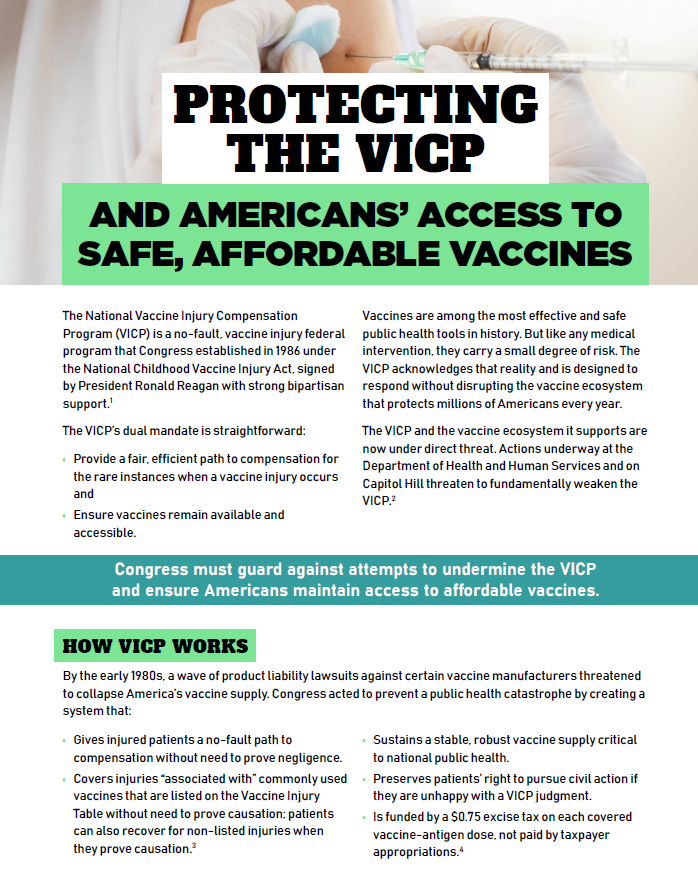 ThePFID's tweet photo. The VICP was the solution to a public health crisis, built on bipartisan consensus and commitment to America’s health. That foundation is now under siege. Protect this program so vaccines stay available and accessible, and compensation remains grounded in science and evidence. https://t.co/XmEPvltX9h