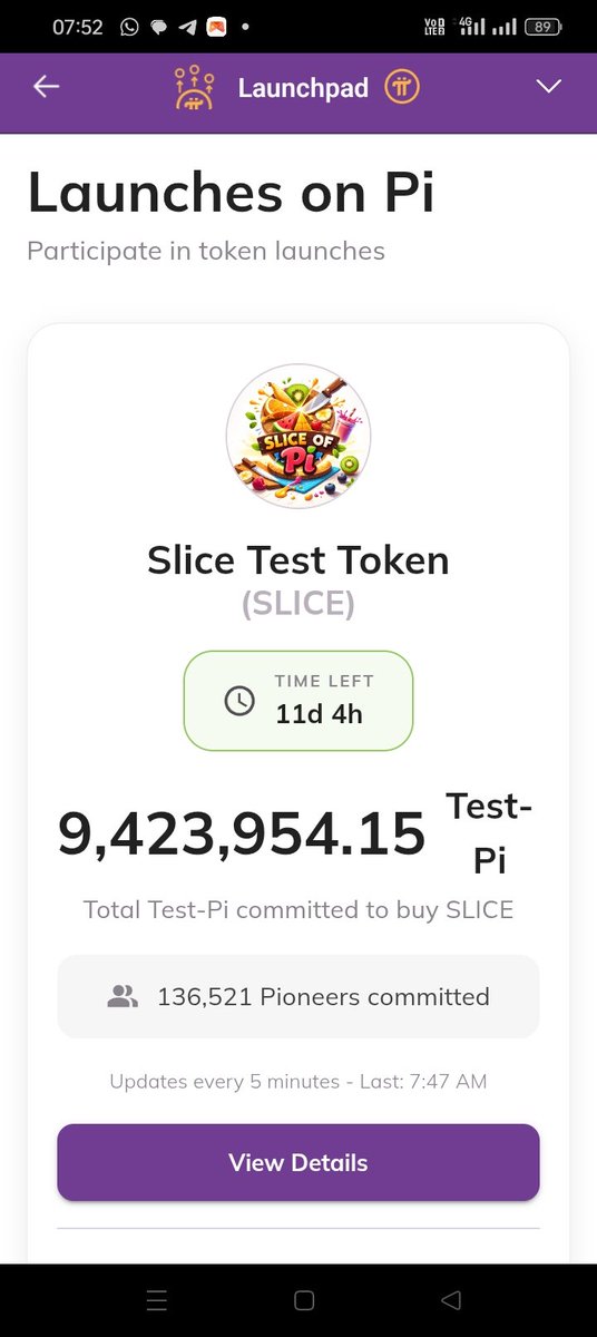 NabaaSingh93117's tweet photo. Slice token testing is now live on Pi Network's Ecosystem so we participate along with others pioneers in huge numbers.
#PiLunchpad #Pinetwork #PDex #Slicetoken #pioners #web3 https://t.co/jDPVxxQRSc