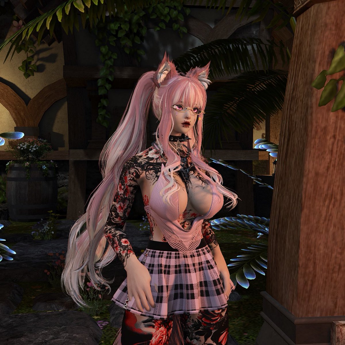 herakitten's tweet photo. Something cute of the pink kitter cat hope ya enjoy some sfw of her it’s nice to show off her cute side sometimes 🥰😻 https://t.co/CdmpPv1uVG