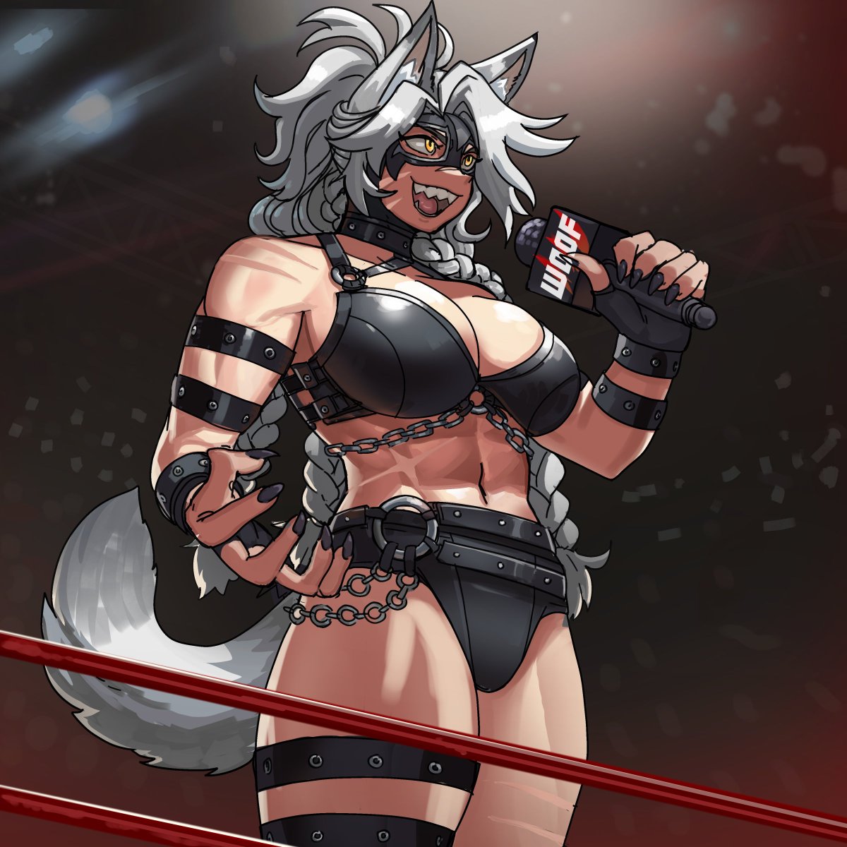 EzzyDraws's tweet photo. Werewolf Wrestling Federation https://t.co/YKfYeRJzEx