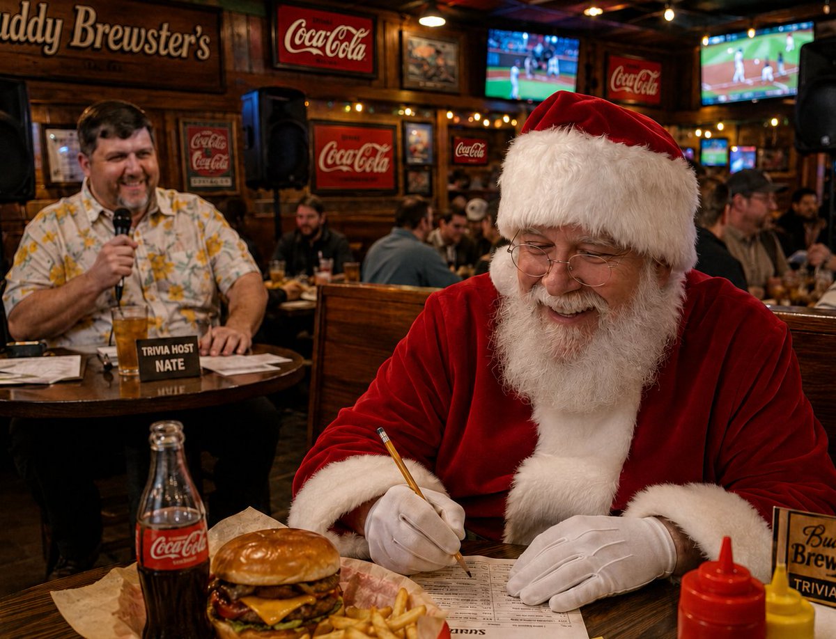 VisitWithSanta1's tweet photo. Trivia Night with Nate is always a lot of fun! https://t.co/7w5TUCmrpS