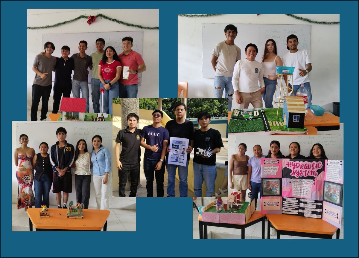 ENSCHoficial's tweet photo. ¡Orgullo normalista! Estudiantes de 2° de Física demostraron su talento: ellos presentaron proyectos de sostenibilidad e innovación tecnológica usando el inglés como herramienta. ¡Ellos nos demuestran que el conocimiento y el compromiso transforman el futuro! #ENSCH #Innovación https://t.co/DpZerHhrGI