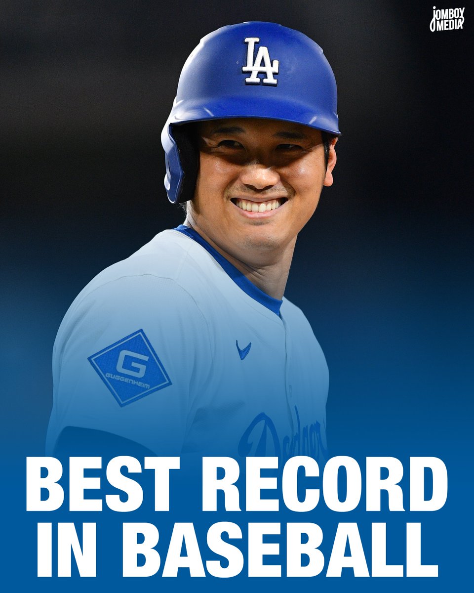 verybaseballguy's tweet photo. The Dodgers and the Lions are the current top teams in MLB and NPB...as everyone expected 😌 https://t.co/yX4BVjuS9l